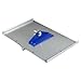 Kraft Tool CC753-01 8"x8" 1/2"R 3/4"D SS Walking Groover w/Full Top Plate w/o Hdl