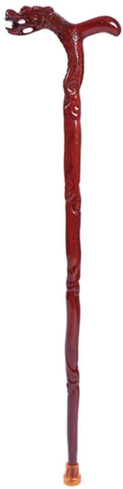 Bastones de madera maciza para personas mayores, bastón de madera de palisandro, muletas para personas mayores, bastones de caminar, regalos para andadores, ayuda para andar