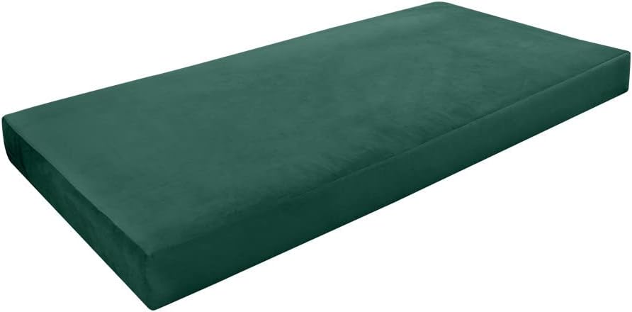 Prolinemax Knife Edge 6" Full Size 75x54x6 Velvet Indoor Daybed Mattress Fitted Sheet |Cover ONLY| - AD317