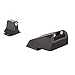 Trijicon Night Sights/Suppressor Sights/Smith & Wesson Bright & Tough Night Sight Suppressor Set with White Front, White Rear & Green Lamps for S&W M&P, SD9 Ve & SD40 Ve