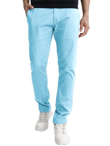 Image of Match Men's Regular Fit Comfort Stretch Casual Chino Pants
