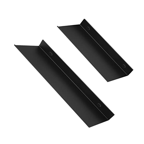 1 juego Estante de pared Estante de pared Estante de metal Bandeja de servicio Soporte de imagen Estante de tocador Estante de pared del dormitorio Estante de pared de la sala Soportes de almacenamien