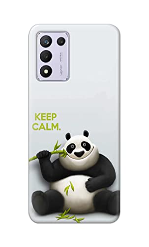 Image of PRINTFIDAA� Printed Hard Back Cover Case for Realme 9 5G Speed Edition | Realme 9 5G SE | Realme 9 SE 5G Back Cover (Cartoon Panda) -2808