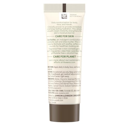 Aveeno Skin-Care Bundle for Sensitive Skin, Fragrance Free, 2 Items - image 8