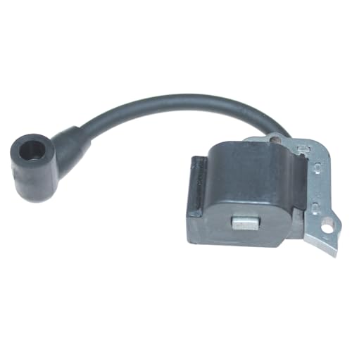 Ignition Coil for Troy-Bilt TB25C TB25CB TB25S TB25SB Yard Machines Y2530 Y2580 Bolens BL110 BL160 String Trimmer 753-09104, Black