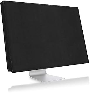 kwmobile Monitor Cover Compatible with Apple iMac 27" / iMac Pro 27" - Monitor Cover Dust PC Screen Protector - Black