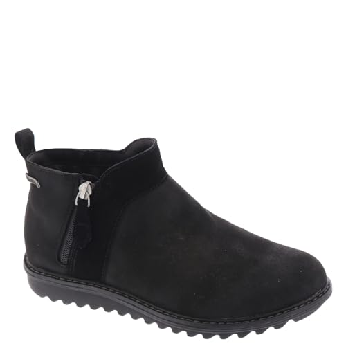 Skechers Modern Comfort Women's Women's Arch Fit Mojave-Indefinite Chukka Boot, Black, 7.5