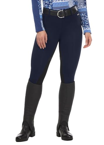 Image of Kerrits Women's Flex 3.0 Full Seat Horse Riding Tights | Flexible, Four-Way Stretch, Lightweight, Equestrian Leggings, Secure Grip, Pockets