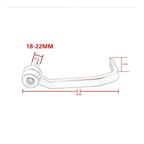 Protège-mains pour guidon de moto de 18 à 22 mm protégeant vos leviers - 3
