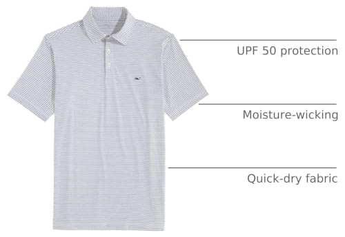 Image of vineyard vines Men's Bradley Stripe Sankaty Polo