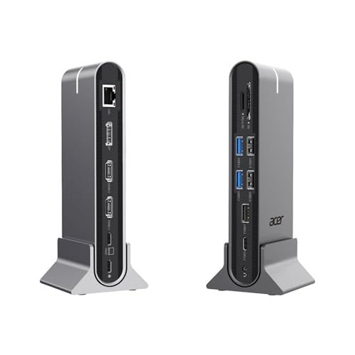 Acer Station d'accueil 15 en 1 USB 3.2 Organiser son Bureau Télétravail