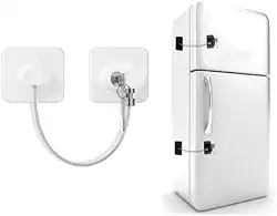 Trava De Segurança Chave Para Porta Gaveta Bebês Crianças Cadeado Sem Furar Para Geladeira Armario Com Chave