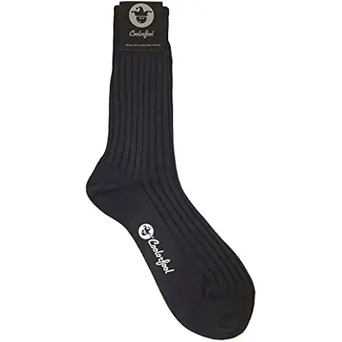 COOLORFOOL Chaussettes de luxe en coton Cover