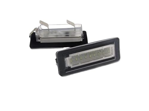 Lámpara de matrícula LED Smart Fortwo luces de matrícula traseras, kit de 2 piezas
