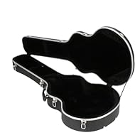 Fazley jumbo acoustic guitar case model: AJBKseries: Protecc finish: blackmaterial: ABS plush interior liningstrong chrome-plated latches strong handlesplashproof