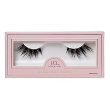 House of Lashes Midnight Demi Faux Mink Lashes، 3 D Wispy Fibers، Fox-Eye Look، قابلة لإعادة الاستخدام حتى 15+ مرة، فرقة مرنة