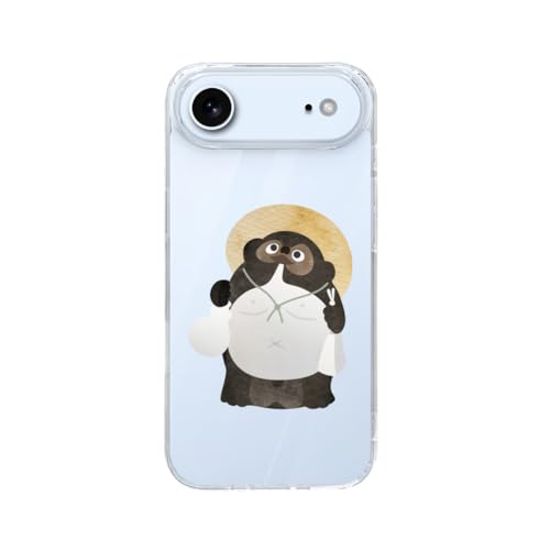 iPhone 17用 ケース 信楽焼の狸の置物 狸 IPhone 17Air用カバー アイフォン17用 ケース 携帯ケース おしゃれ スマホケース 人気 ワイヤレス充電対応 軽量
