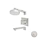 Newport Brass 3-2542BP Metro Single Handle Tub and Shower Trim with Showerhead a, Biscuit