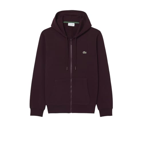 Image of Lacoste Men's Classic Fit Zipped Fleece Sweatshirt