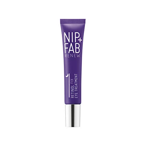 Nip + Fab Retinol Fix | Crema De Ojos Con Retinol | Crema De Contorno De Ojos | Crema Antiarrugas | Primeros Signos De Envejecimiento de la Piel | 15 ml Cover
