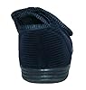 Diabetic Orthopedic Men's Easy Close Wide-Fitting Touch Close Bar-strap Shoe Slippers Sizes 6-14 (Navy Zac, UK Footwear Size System, Adult, Men, Numeric, Wide, 10) #1