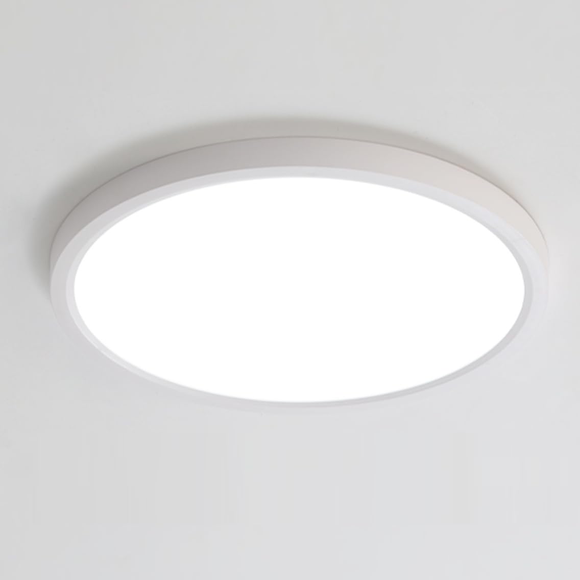 KUOP Deckenlampe LED Deckenleuchte Flach 3000K-6500K WohnzimmerLampe Dimmbar LED Deckenleuchten Schlafzimmer Badlampe mit Fernbedienung Deckenbeleuchtung für Kinderzimmer