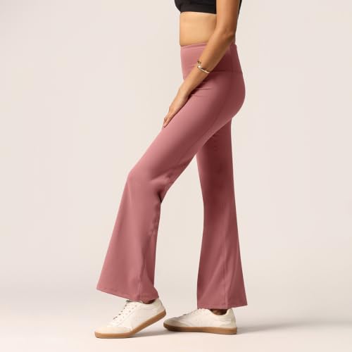 Image of BlissClub Ultimate Flare Pants Lite Regular for Women Upto 5'4 ft | High Waist Trousers and Formal Pants for Office wear | Comfortable fit