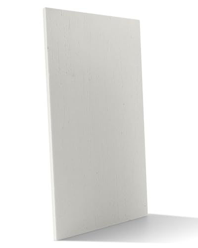 JUFZQO Universal Ceramic Fiber Baffle Board Fit for Wood Stove Withstands Temperatures Up to 2370F (1500C) 21 x 11-3/4 x 1/2