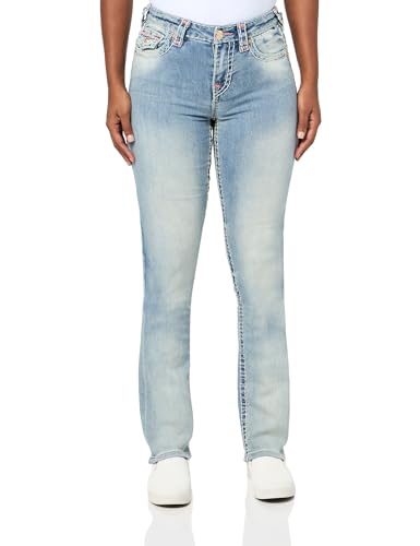 True Religion Women's Billie Mr Straight Flap Super T​