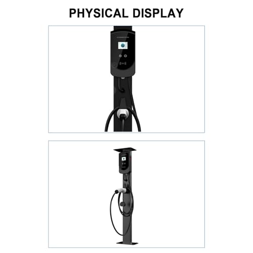 Support de sol pour station de charge étanche protégeant de la pluie
