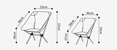 Chaises de camping pliantes et confortables pour activités outdoor