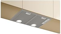 NEFF D5655X2, N 30, Lüfterbaustein, 53 cm, Made in Germany, Intensivstufe, LED-Licht, hocheffiziente Abzugsleistung, besonders leise, Silbermetallic