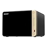 【Amazon.co.jp限定】 QNAP(キューナップ) NAS 6ベイ TS-664-8G /AZ 4コアCPU採用 8GBメモリ搭載 2つの2.5GbE対応ポートとNAS機能を拡張できるPCIeスロットを1つ搭載 中小企業向け 6か月延長保証 / 国内正規代理店