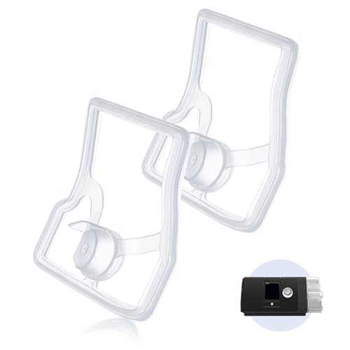 2-Pack Replacement Gaskets for AirSense 10 & AirCurve 10 Water Chamber, FSA/HSA Eligible, Silicone Gaskets Compatible with HumidAir Standard Tub for Air10 Devices, AirSense 10 Supplies, Leak-Proof