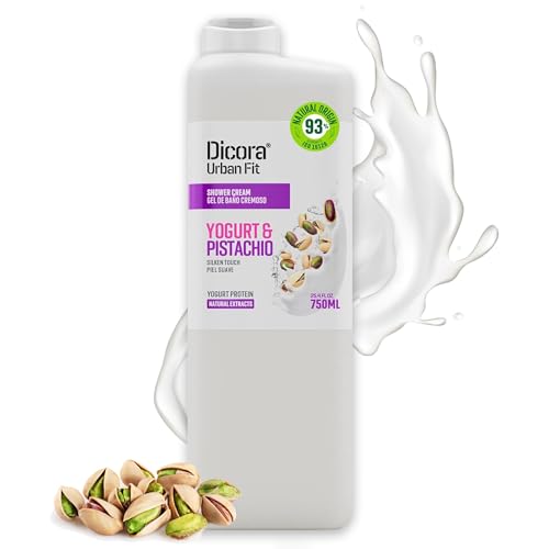 Dicora Urban Fit Gel de Baño Proteins Yogurt & Pistacho 750 ml