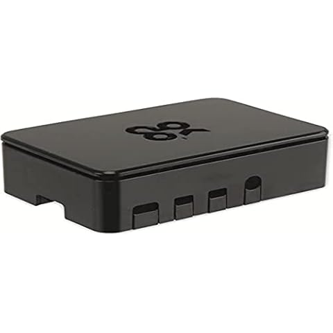 Black Raspberry Pi 4 Vented Case Cover