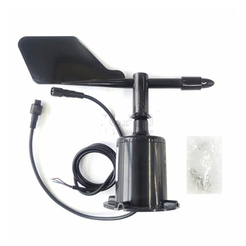 30m/s Weather Station, Outdoor 3 Cup Anemometer Sensor, Polycarbon Fiber Wind Speed Wind Direction Sensor, Output RS485 4-20MA 0-5V(0-10V Direction)