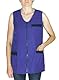 KLOTTZ Casaca Reinigungsschürze für Damen, Farbe: Lila, Größe: S/M, Lila, S-M