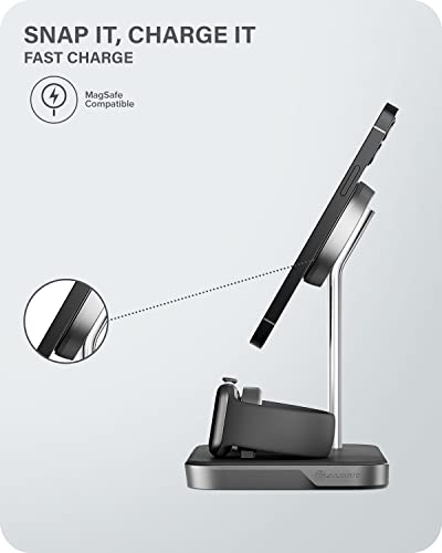 Chargeur induction ALOGIC MagSpeed pour charger iPhone, Apple Watch et AirPods - 7
