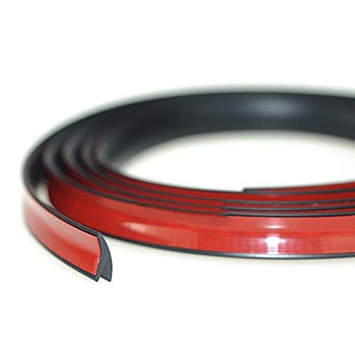 Automotive Rear Windshield Weather Stripping - Car Windshield Seal Rubber Stripping Trim Cover For Car Leak Sound Proofing - 18Feet, Black Rear Windshield #TOP4