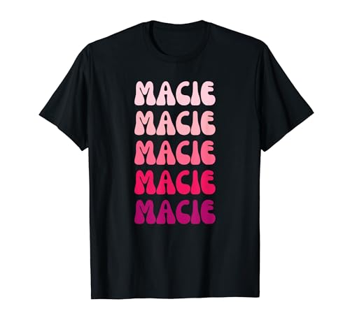 Macie First Name Minimalist Design T�V���c