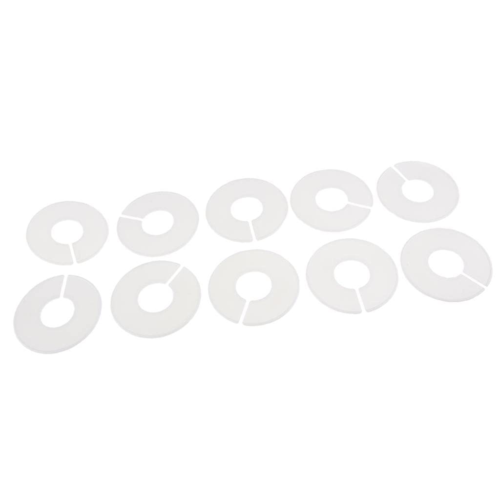 Lot de 110 intercalaires ronds en 11 couleurs, faciles à écrire et à installer, essentiels pour l'organisation de placard