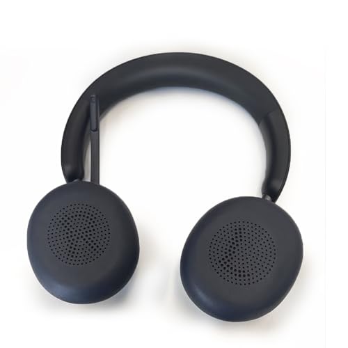 Almohadillas de repuesto para auriculares Jabra Evolve2 65 (65MS 65UC USB)/Evolve2 40 (40UC 40MS USB)/Elite 45h, cojines para auriculares On-Ear (Negro) miniatura 7