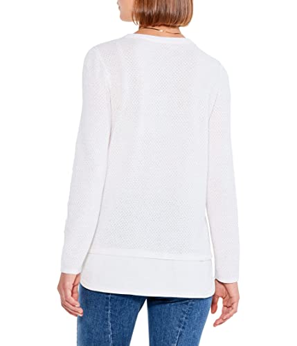 Image of NIC+ZOE Women's Waffle Vital Crew Neck Sweater