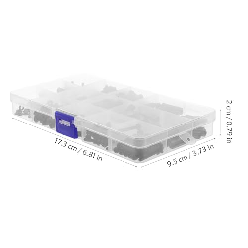 Tornillos y tuercas M3 de nailon negro POPETPOP separadores hexagonales para drones pcb 2