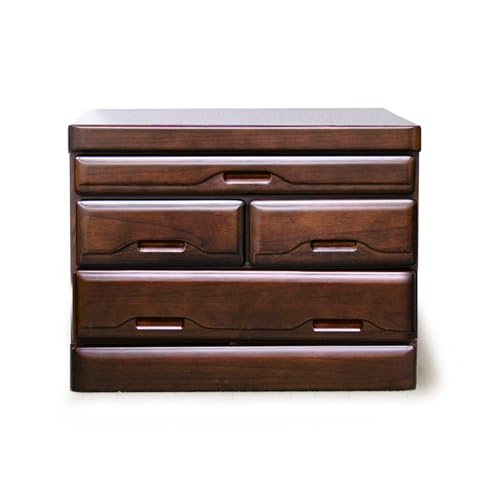 タンス チェスト 完成品 幅60cm 3段 壇 タンス 仏壇 和ダンス 60幅 日本製 国産 仏壇 60 3LC 【ダーク ブラウン aaa00130 60-3LC 4-1 】