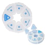 薬ケース ピルケース サプリメント収納ケース 1週間分