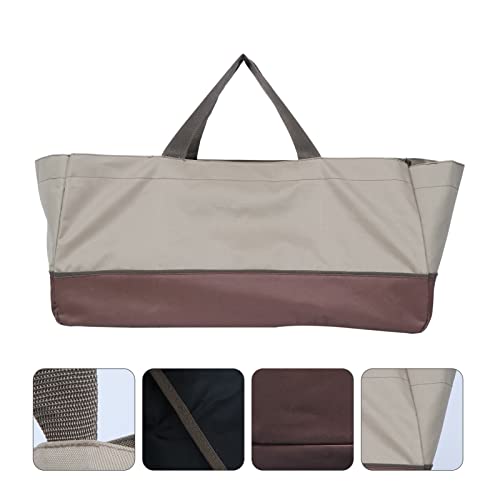 trasportatore di Legna da ardere Supporto for la Legna da ardere for la Legna da ardere di Stoffa di Oxford del Carrello del registro 1PC for l'esterno