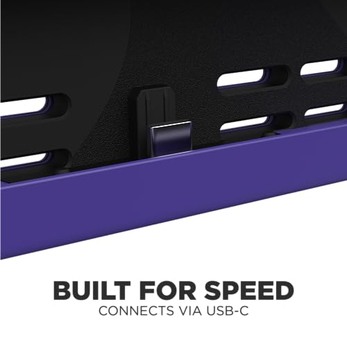 CRKD Nitro Deck Limited Edition (Retro Purple) For Nintendo Switch & Switch OLED