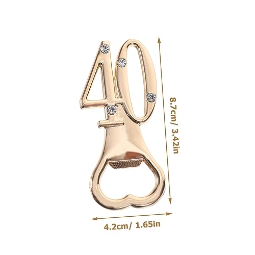 Ouvre-bouteille robuste et facile à utiliser lot de 10 Cabilock strass - 2